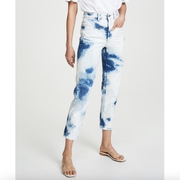 Closed Denim - Closed Pedal Pusher Tie Dye Jeans